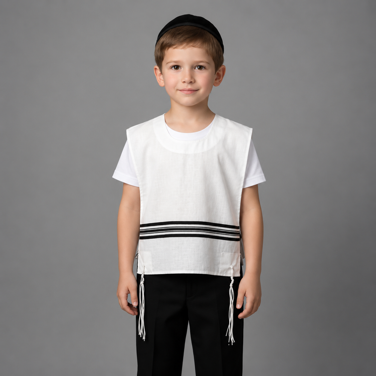 Talit pour enfant de face